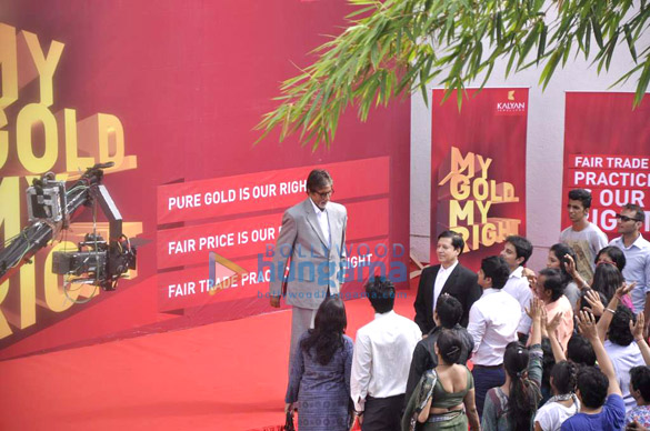 big b at kalyan jewellers ad shoot 2