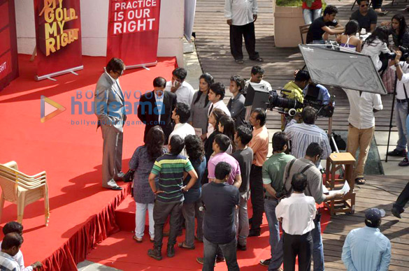 big b at kalyan jewellers ad shoot 8