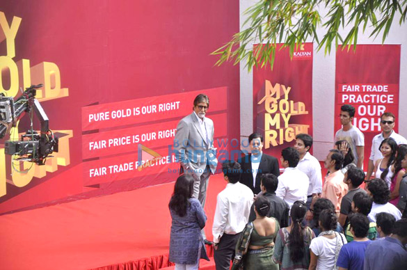 big b at kalyan jewellers ad shoot 4