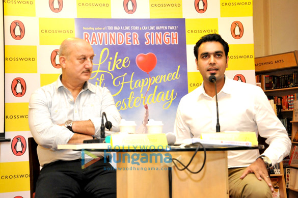 anupam kher launches ravinder singhs book like it happened yesterday 3