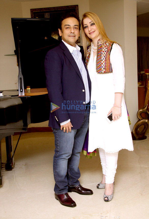 adnan sami hosted a special dinner at his residence 9