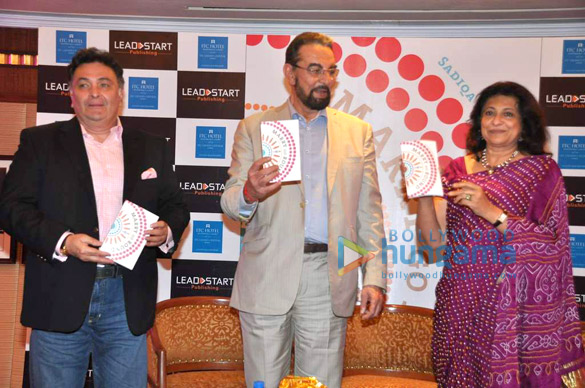 rishi kapoor kabir bedi at marry go round book launch 2