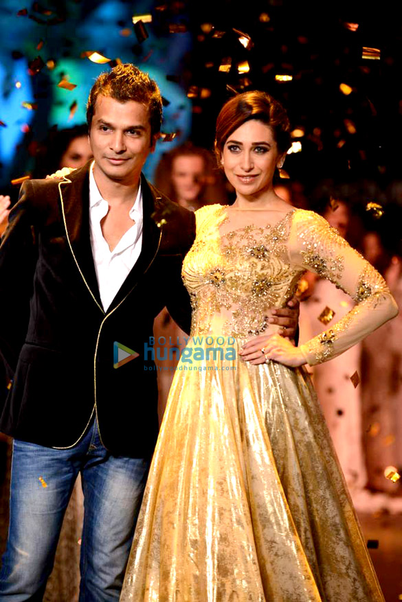 celebs walk for vikram phadnis at lfw 2013 2