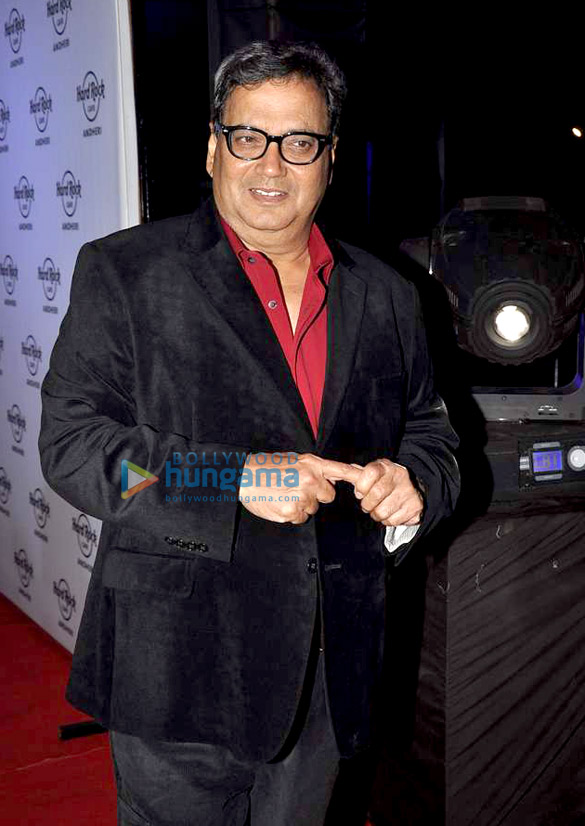 subhash ghai at the launch of the new hard rock cafe 9
