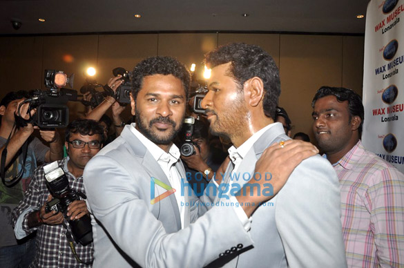 prabhu dheva unveils his wax statue at celebrity wax museum of lonavla 5