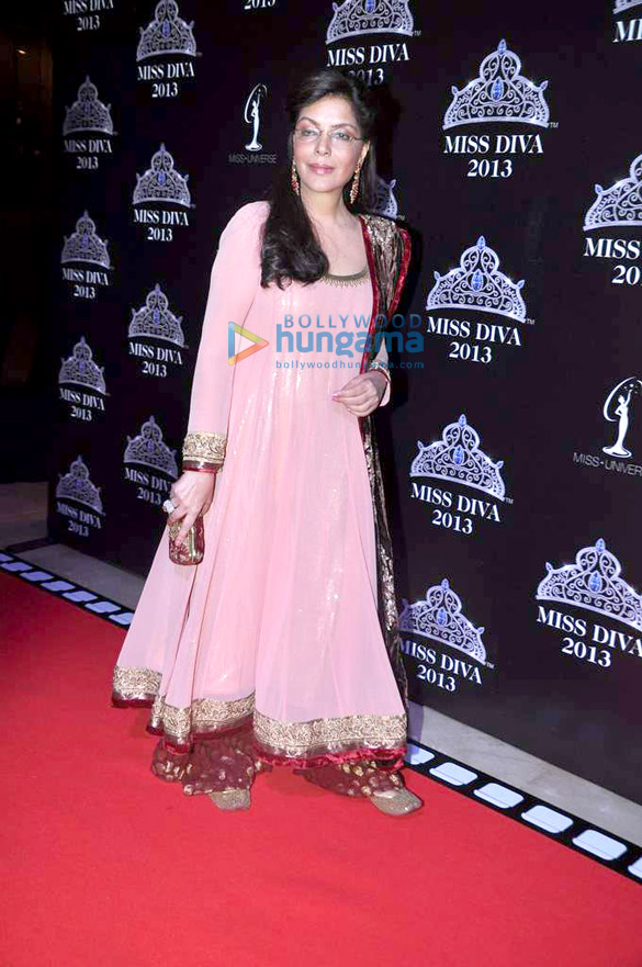 jacqueline mallaika zeenat raveena grace miss diva 2013 5