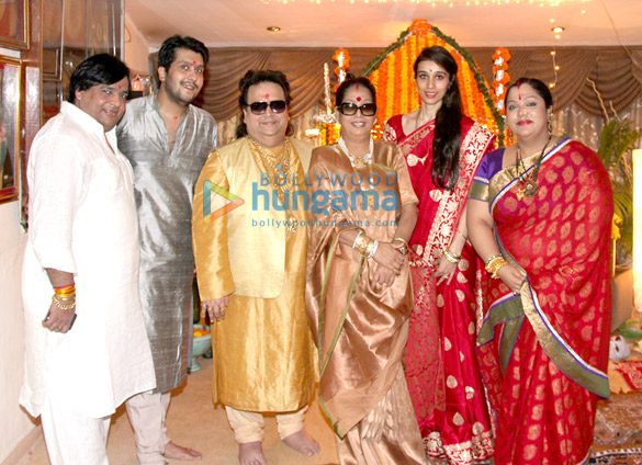 bappi lahiri celebrates ganesh chaturthi 3