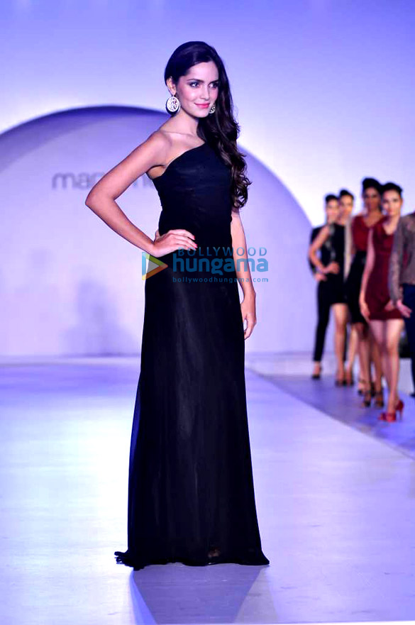 shazahn padamsee walks the ramp at madame fashion show 2