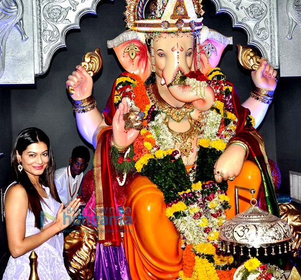 bollywood came for aarti at andheri cha raja 4