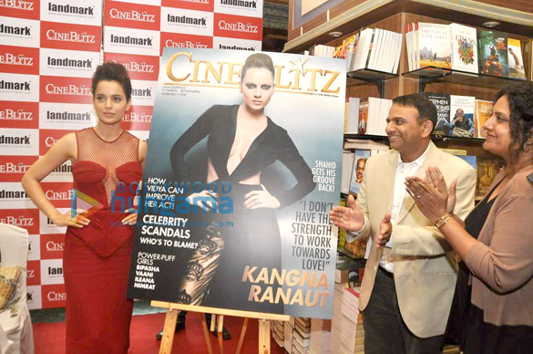 kangna unveils cineblitzs latest issue 5