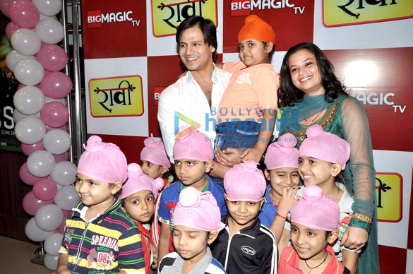 vivek oberoi at the promotion of big bagics show raavi 3