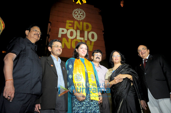 priya dutt inaugurates end polio now campaign 2