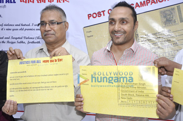 rahul bose unveils justice for all post card campaign 4