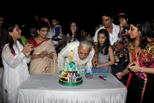 amy billimoria hosts surprise party for her fathers 70th birthday 2