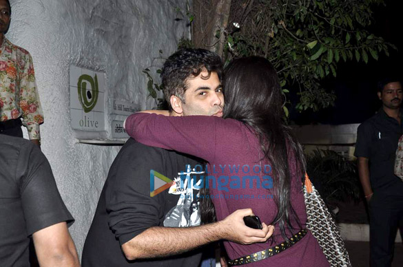 shahid kapoor karan johar and others snapped at olive 8