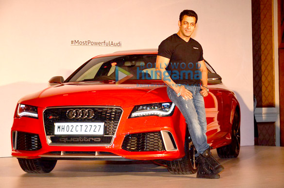 salman khan launches audi rs 7 3