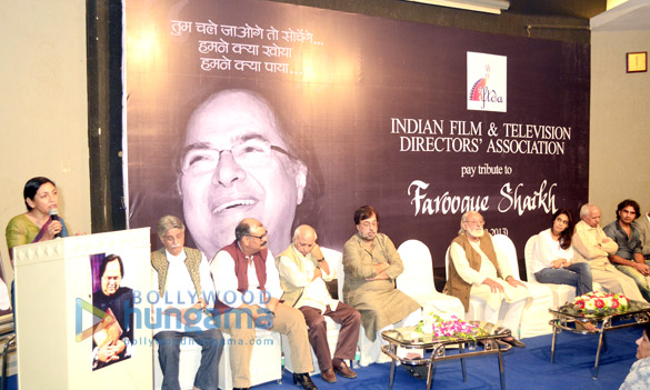 indian film television directors association pay tribute to late farooque shaikh 3