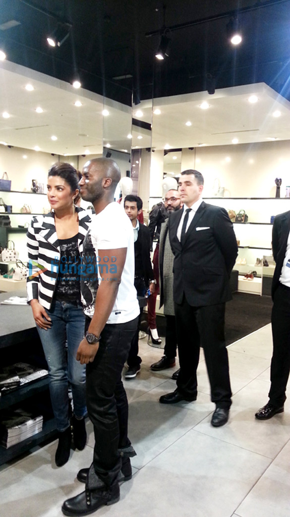 priyanka chopra promotes guess in uk 6