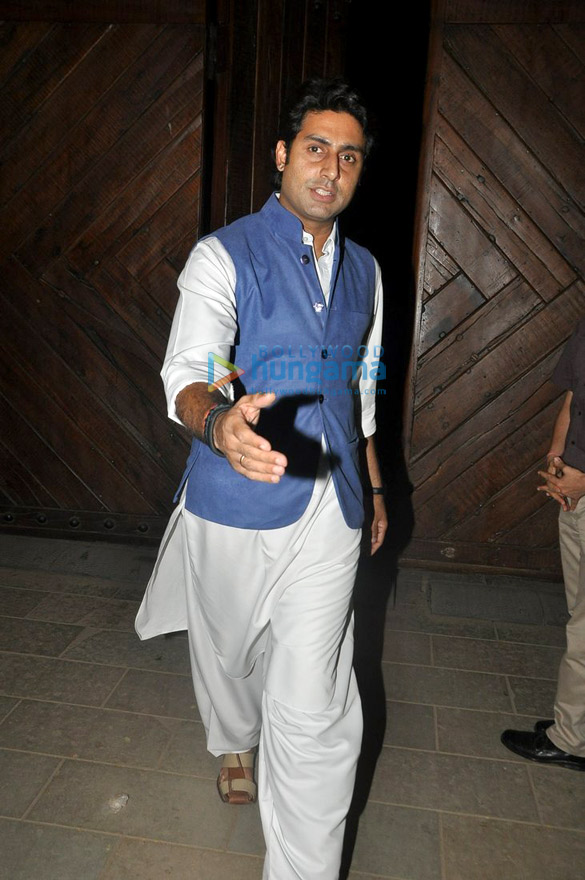 shahrukh karan farah at abhisheks birthday bash 6