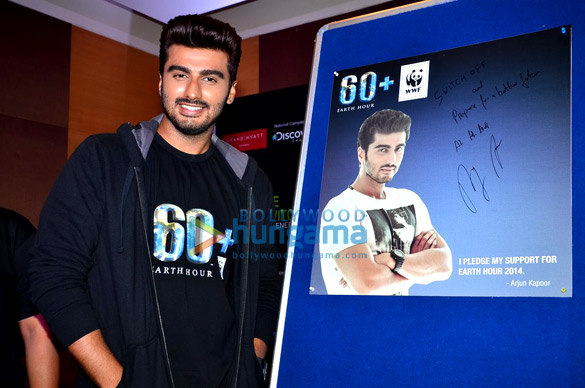 arjun kapoor at 60 earth hour press conference 4