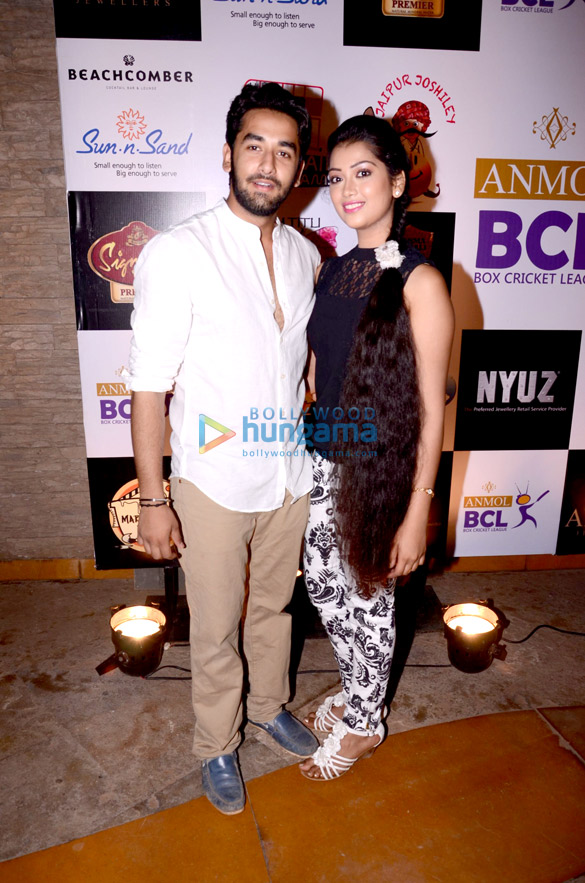 celebs at the success party of box cricket league 27