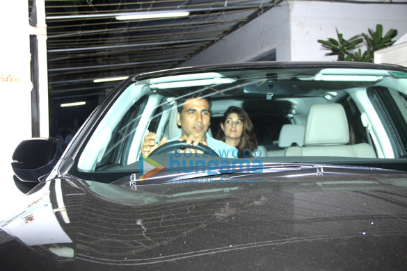 akshay twinkle snapped at x men days of future past screening 3
