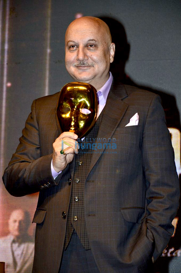 launch of anupam khers new talk show on colors 9
