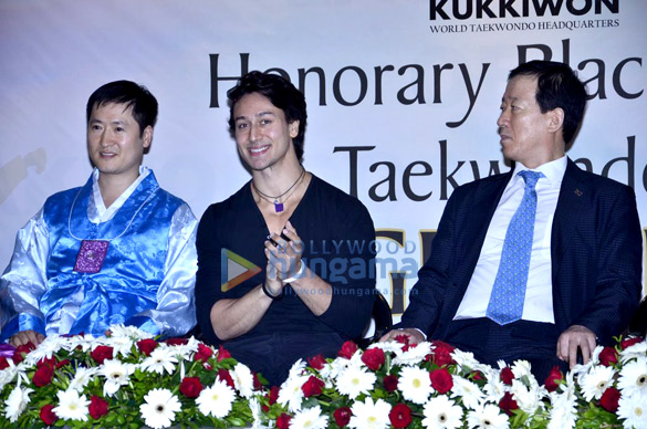tiger shroff awarded with his 5th degree black belt 6