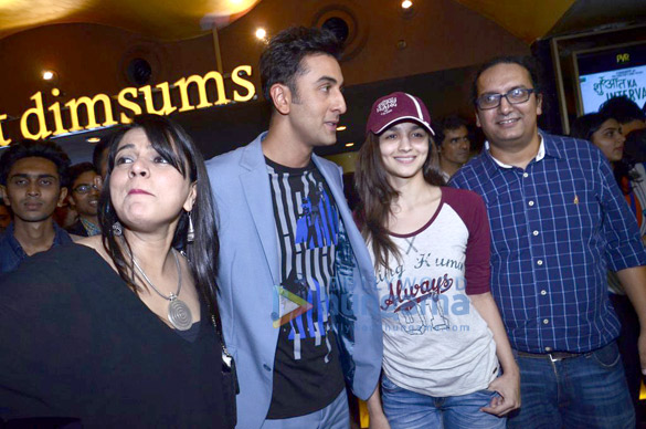 ranbir alia at the launch of shuruaat ka interval short film festival 2
