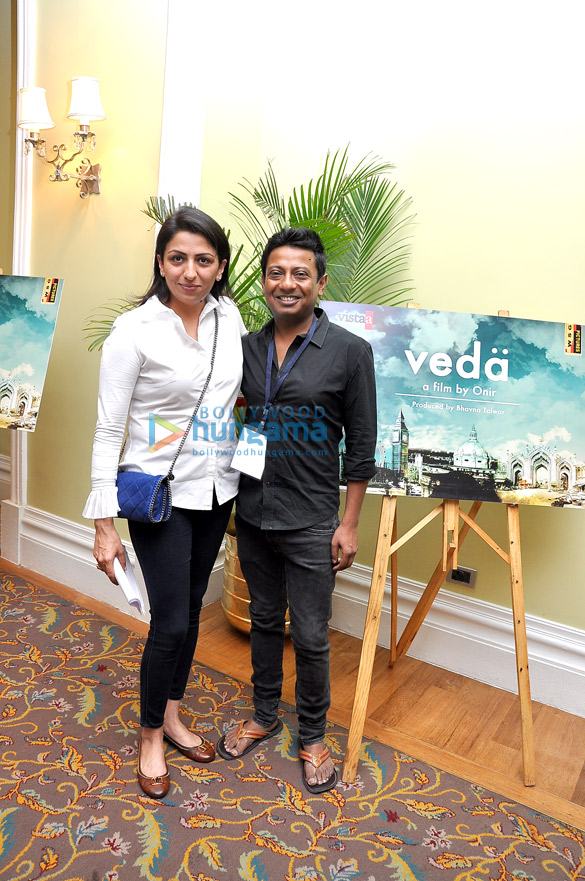 juhi onir at the launch of movie veda 5