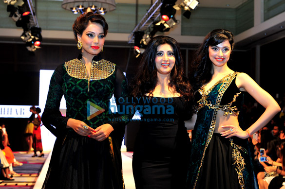launch of apparel line muaak at the india fashion week dubai 2