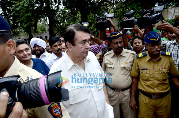 randhir kapoor rishi kapoor rajeev kapoors ganpati visarjan 6