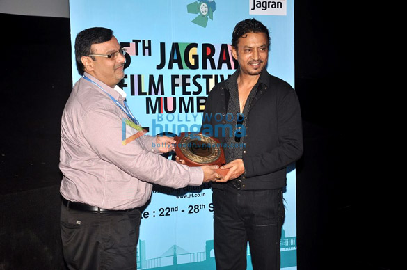 neetu chandra irrfan khan at the opening ceremony of 5th jagran film festival 3