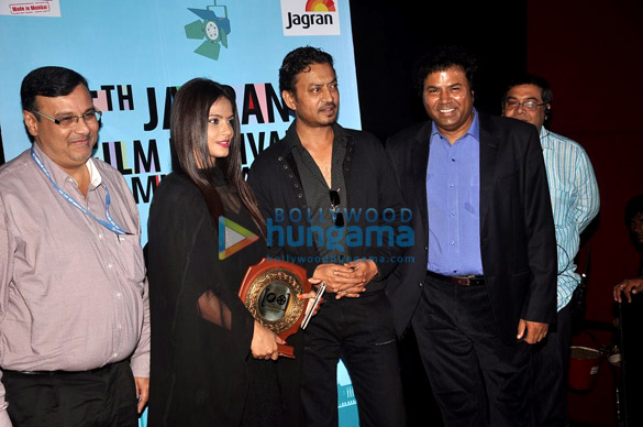 neetu chandra irrfan khan at the opening ceremony of 5th jagran film festival 4