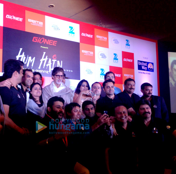 amitabh bachchan graces charity concert hum hain umeed e kashmir in delhi 2