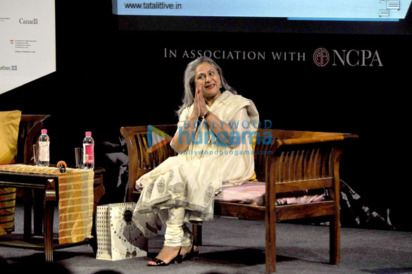 jaya bachchan graces tata literature festival 2