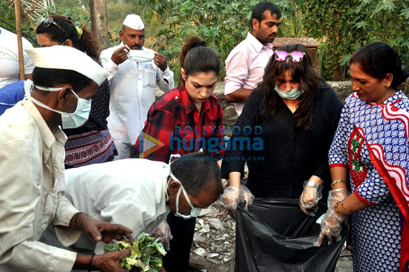 tamannaah bhatia at swachh bharat cleanliness drive 7