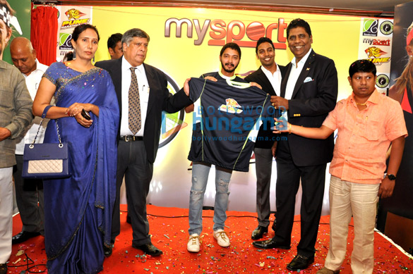 shreyas talpade named brand ambassador of the pune marathas team for champions tennis league 2
