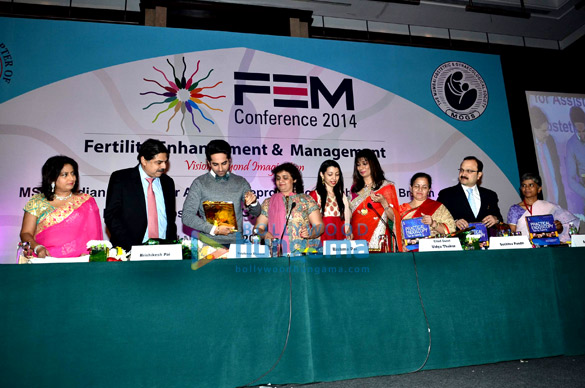 ayushmann khurrana at fertility enhancement managment conference 2014 4