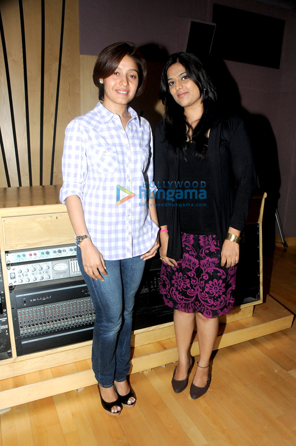 arjuna harjai records a song with sunidhi chauhan 4