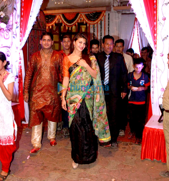 jacqueline fernandez graces her personal assistant rams nephews wedding 9
