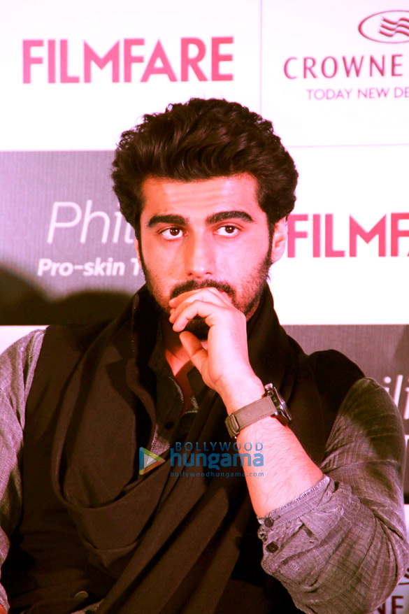 arjun kapoor launches the latest issue of filmfare magazine 12