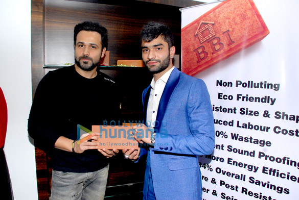 emraan hashmi and others at the launch of sussanne roshans eco friendly bricks 2