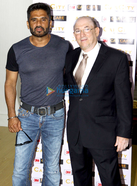 suniel shetty at the launch of carcity 5