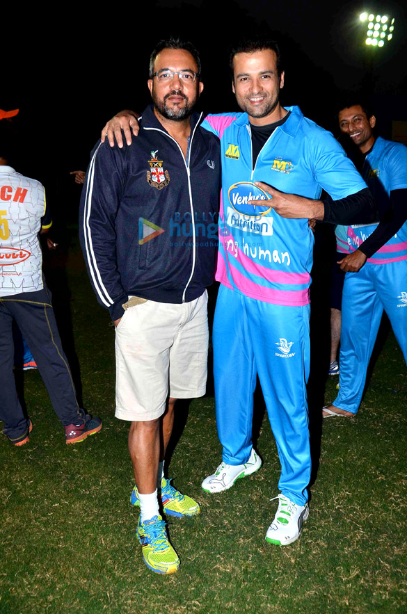 tv celebs snapped at celebrity cricket leagues practice match 3
