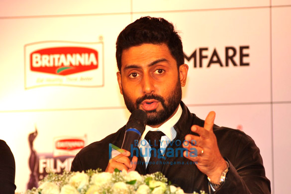 abhishek bachchan at filmfare awards press meet 4