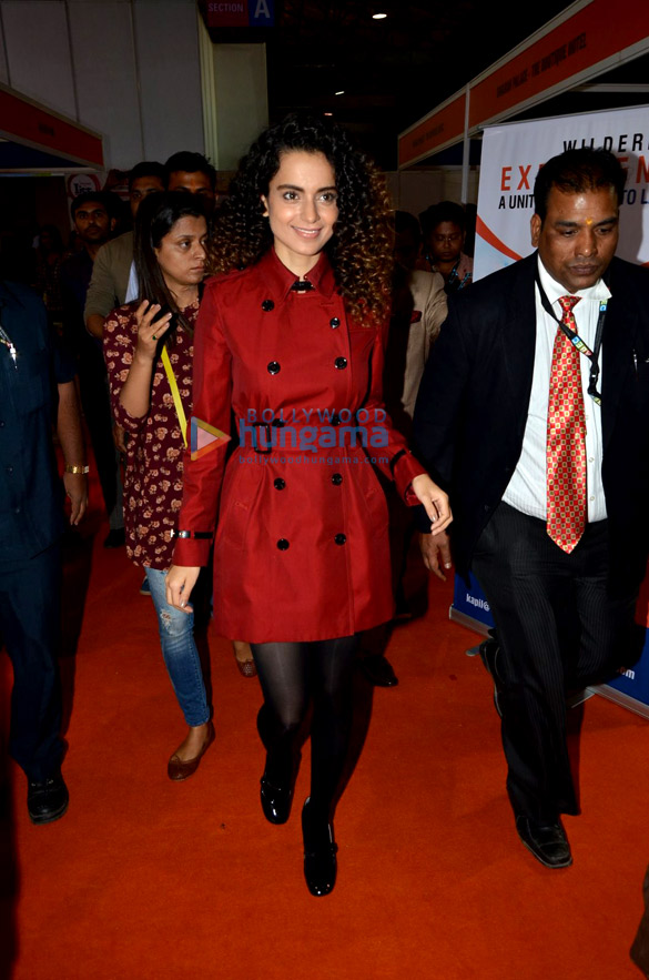 kangna ranaut inaugurates iitt 2015 travel exhibition 8