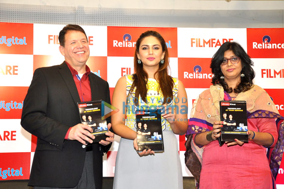 huma qureshi launches filmfare calendar 2