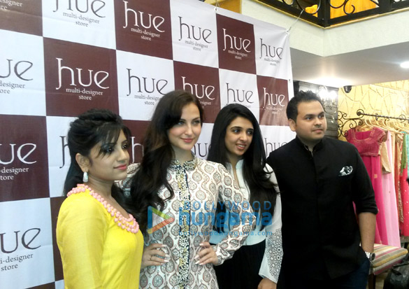 gauahar khan elli avram lauren gottlieb shamata anchan grace the festive collection launch at the hue store 2