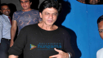 Shah Rukh Khan snapped post dinner at Olive